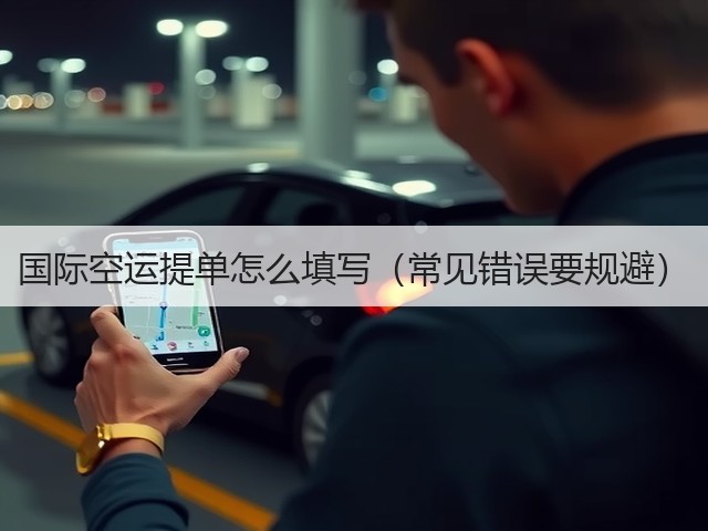 国际空运提单怎么填写(常见错误要规避)(图2) 国际空运提单怎么填写(常见错误要规避)(图2)