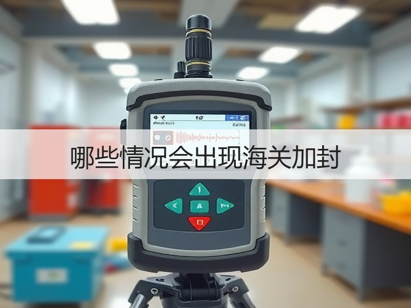 哪些情况会出现海关加封