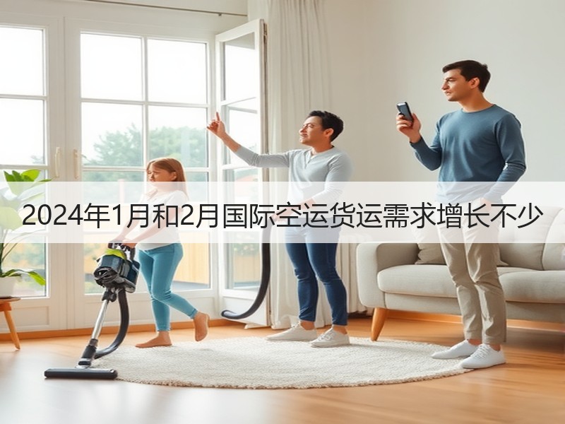 2024年1月和2月国际空运货运需求增长不少