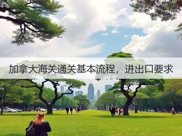 加拿大海关通关基本流程,进出口要求(图3) 加拿大海关通关基本流程,进出口要求(图3)