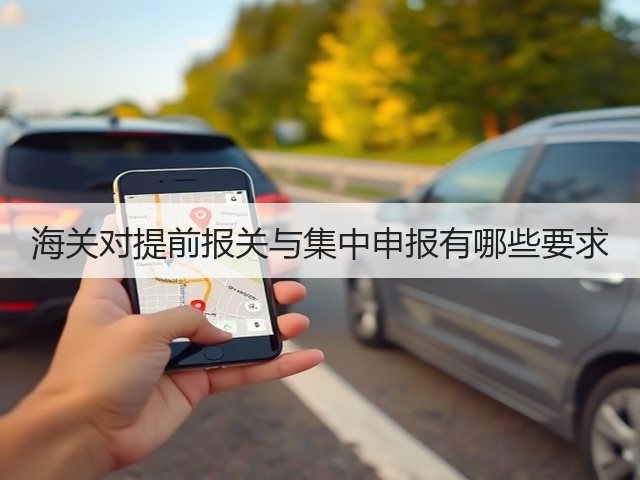 海关对提前报关与集中申报有哪些要求(图3) 海关对提前报关与集中申报有哪些要求(图3)